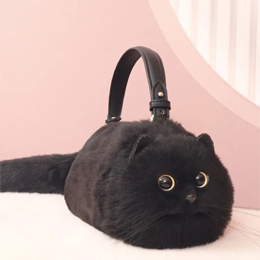 Katzenhandtasche