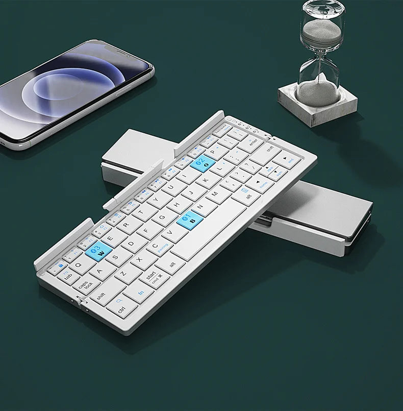 Mini faltbare Bluetooth-Tastatur