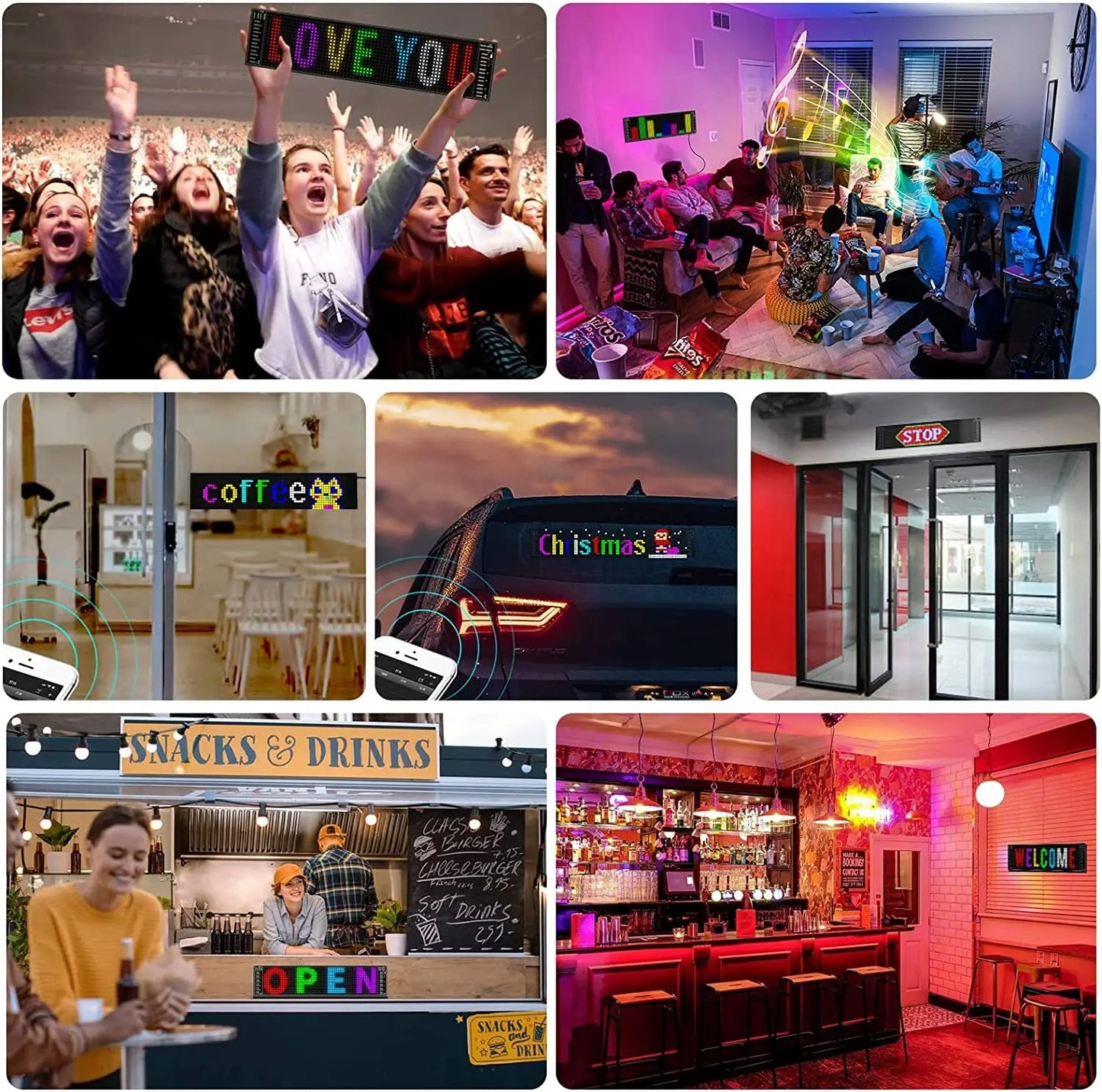 Flexibles Auto-LED-Panel