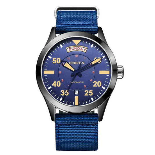 Automatic Mechanical Waterproof Nylon Strap Watch