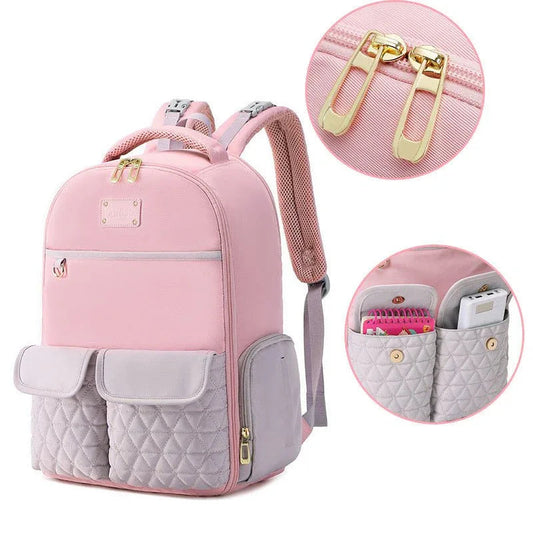 Baby Diaper Bag Backpack With Large Capacity & Multiple Pockets