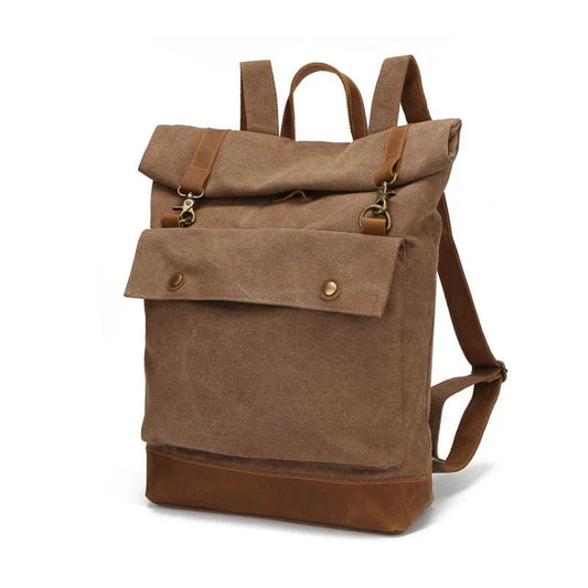 Canvas Roll Cover Men's Backpacks