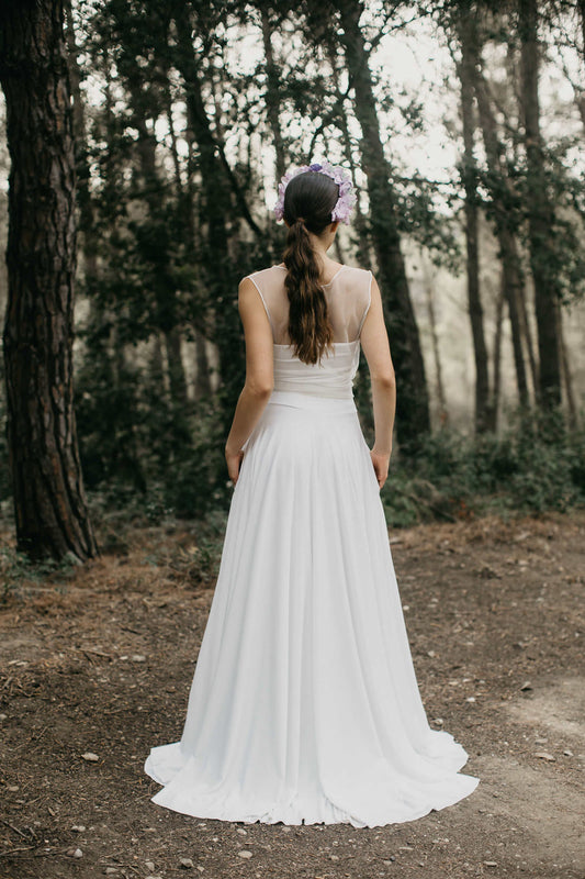 BRIDE SKIRT WITH POCKETS-1