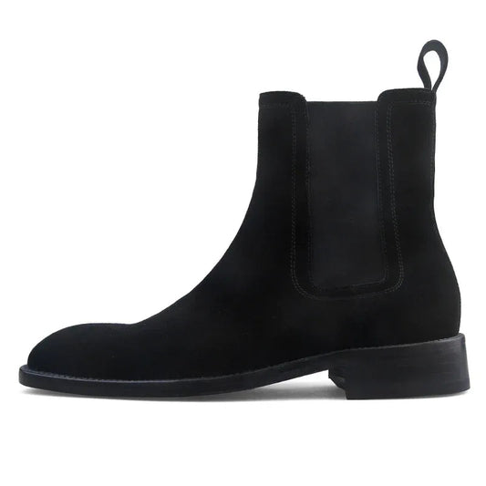 Handmade Boots Men's Genuine Leather Retro Shoes