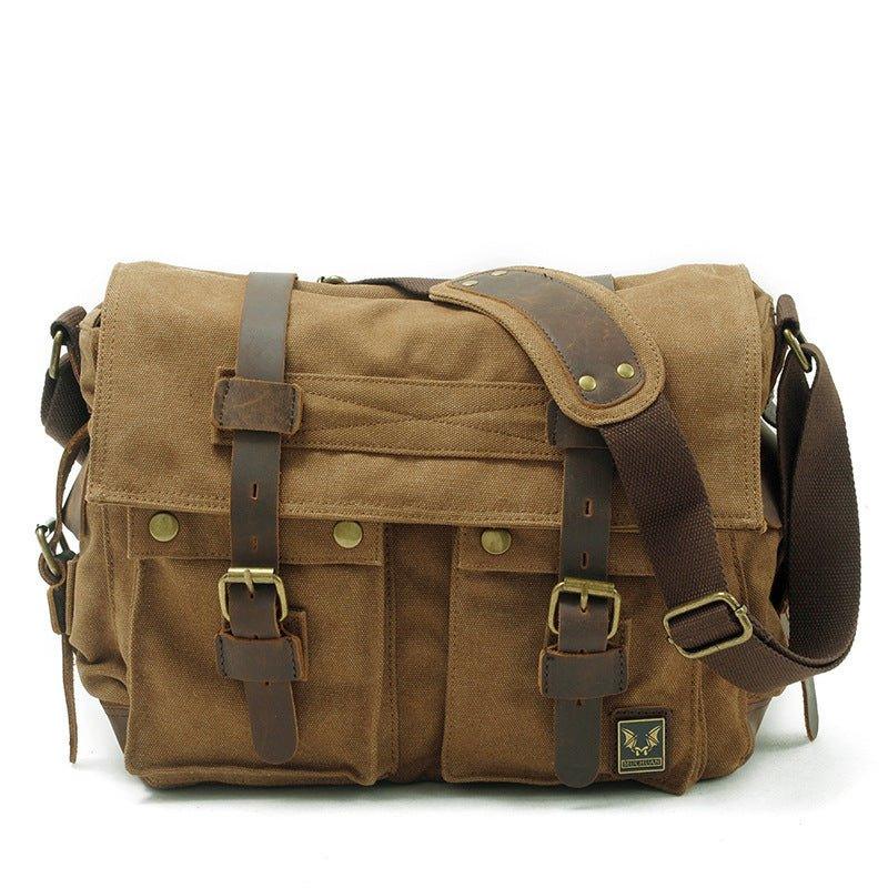 Men's Horizontal Square Messenger Shoulder Bags