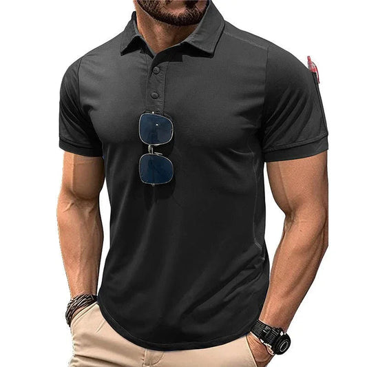 Short Sleeve Quick Drying Polo Shirt