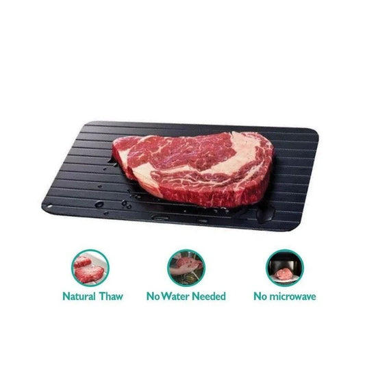 Schnelles Auftauen - Aluminium-Auftauplatte für Fleisch & Fisch