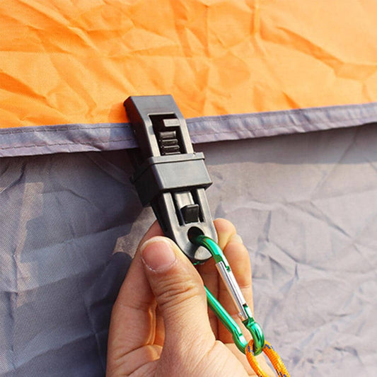 Tarp Clip 10er-Pack – Zusätzliche Befestigungspunkte für Zelte & Planen