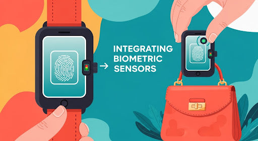 Integrating biometrics into luxury item authentication