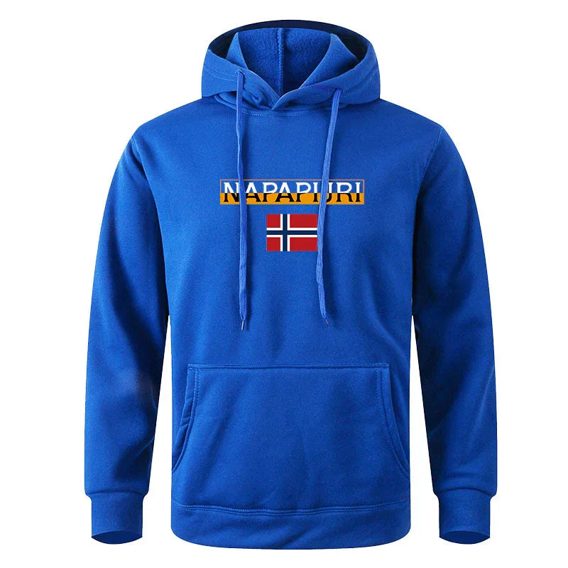 Men's Pullover Printed Sweater Casual Hoodie