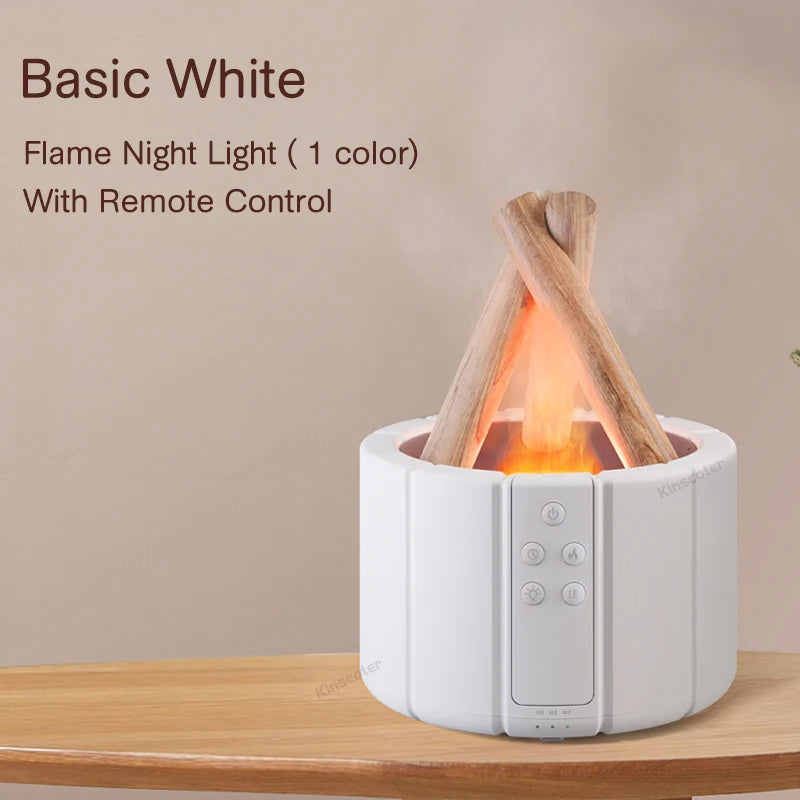 Diffusor in Lagerfeuerform