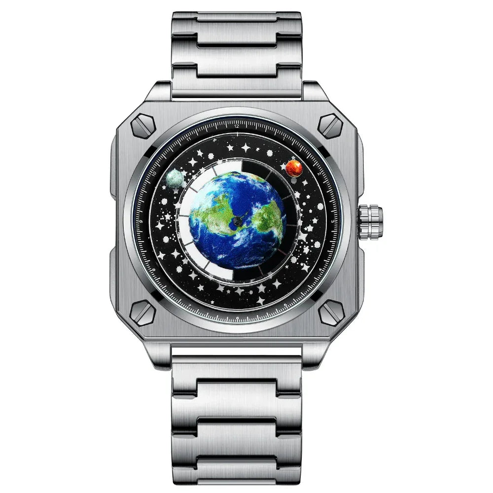 Men's Quartz Watch Creative Big Dial