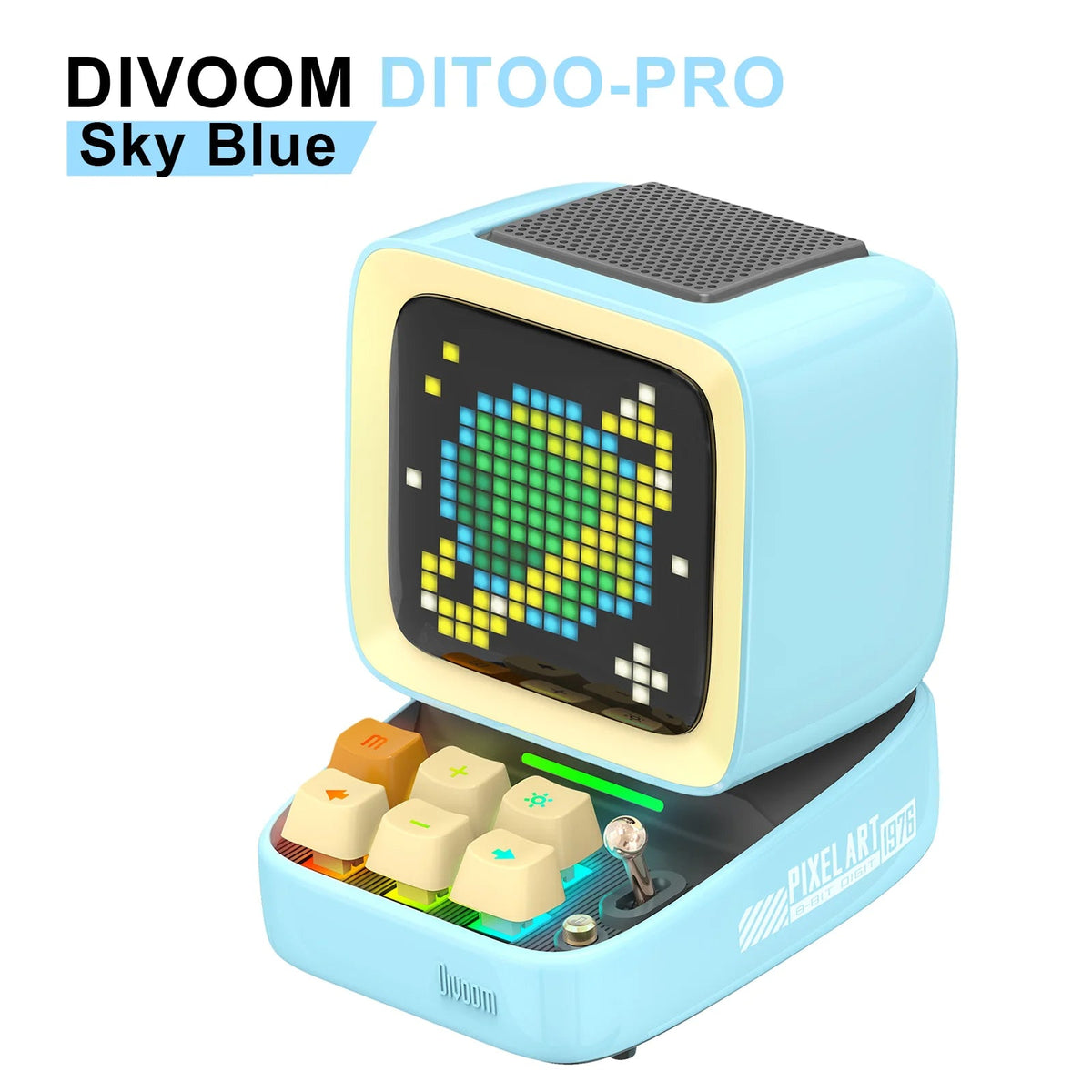 Retro Pixel Art Speaker