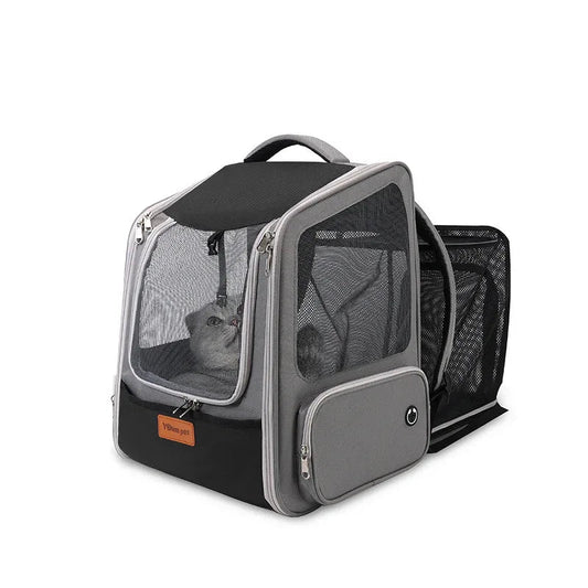 Expandable Breathable Comfortable Dog Cat Pet Backpack