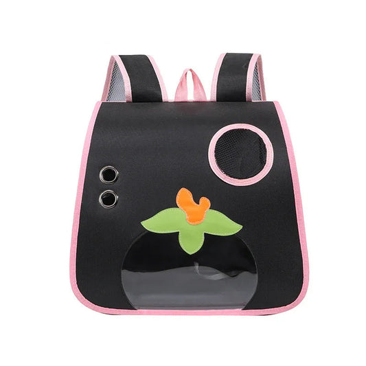 Cat Bag Large Capacity Cartoon Outdoor Lightweight Pet Backpack Comfortable And Breathable