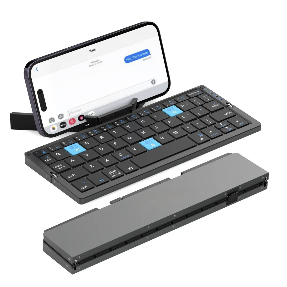 Mini faltbare Bluetooth-Tastatur