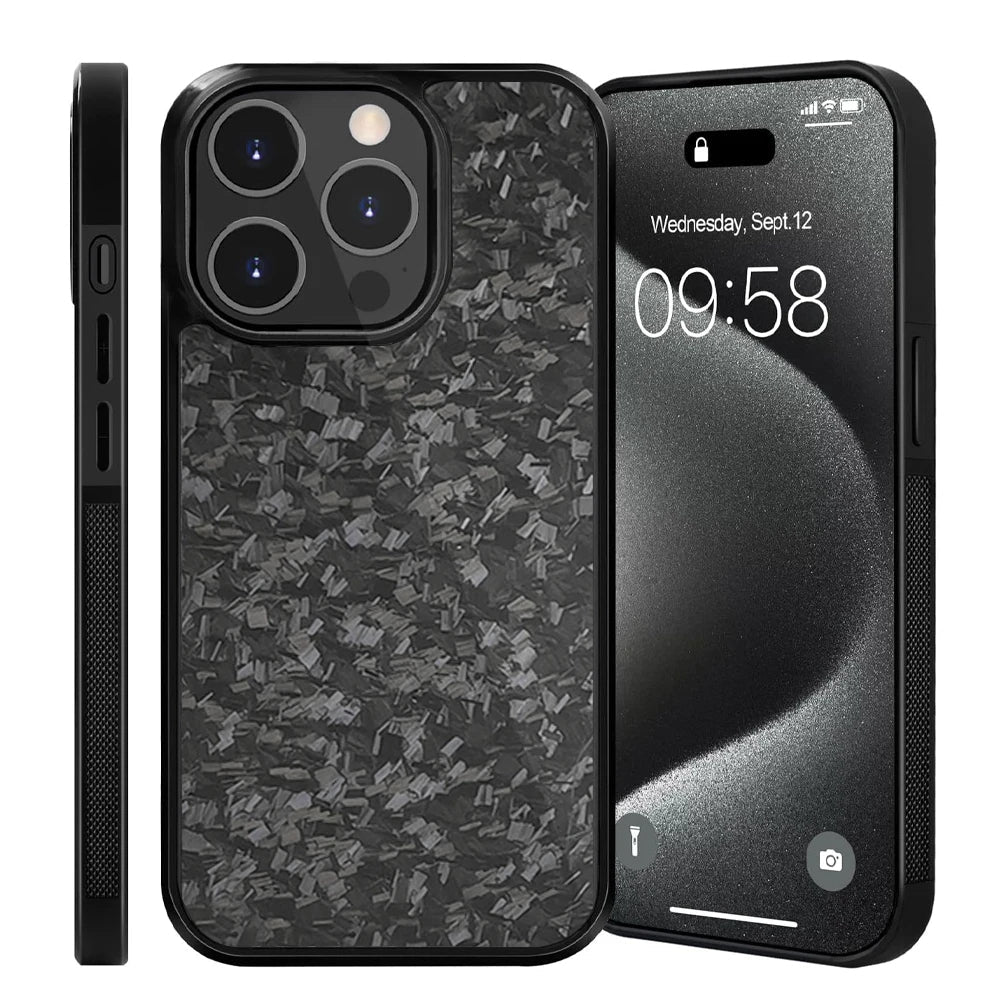Geschmiedete Carbonfaser-TPU-Telefonhülle