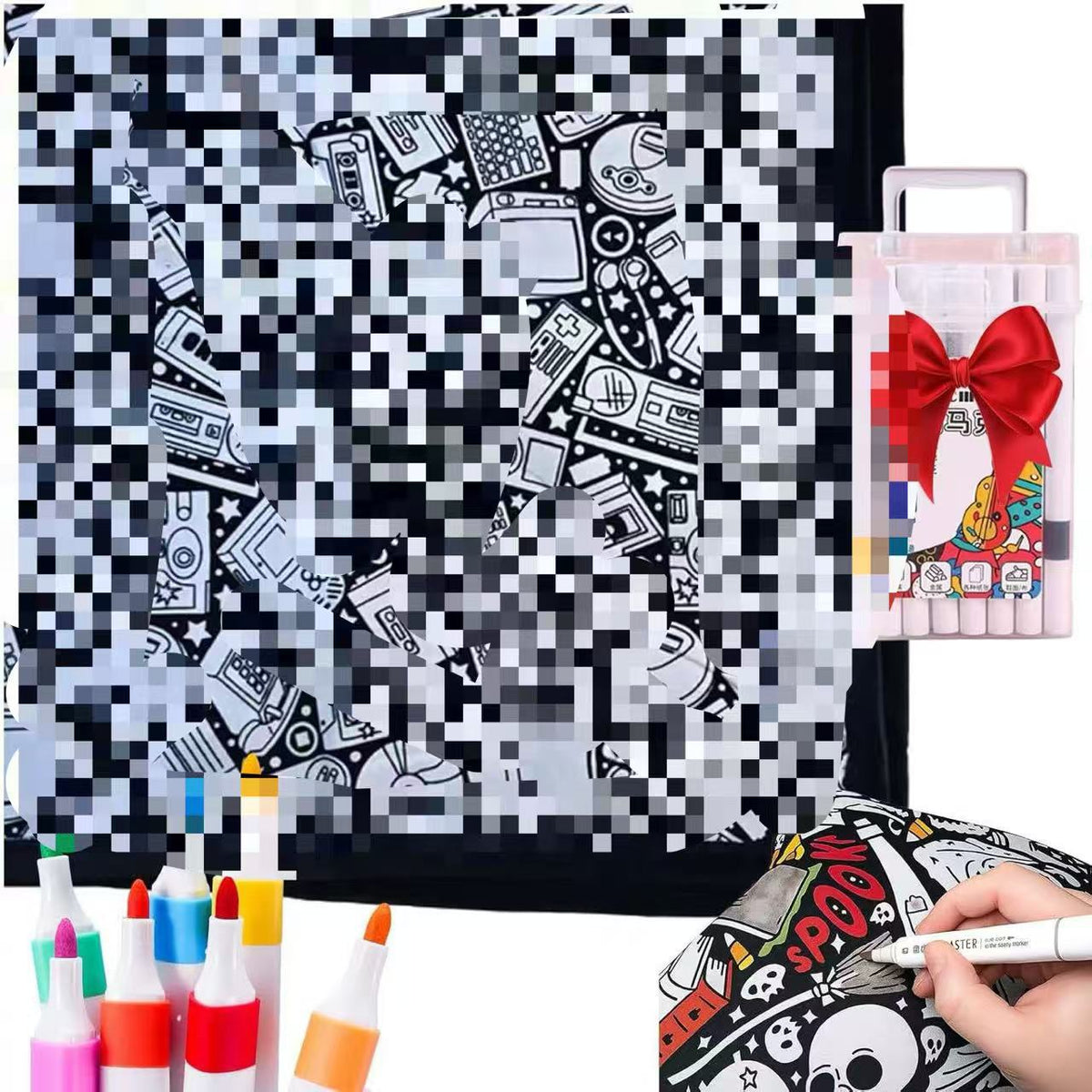 DIY Coloring Blanket