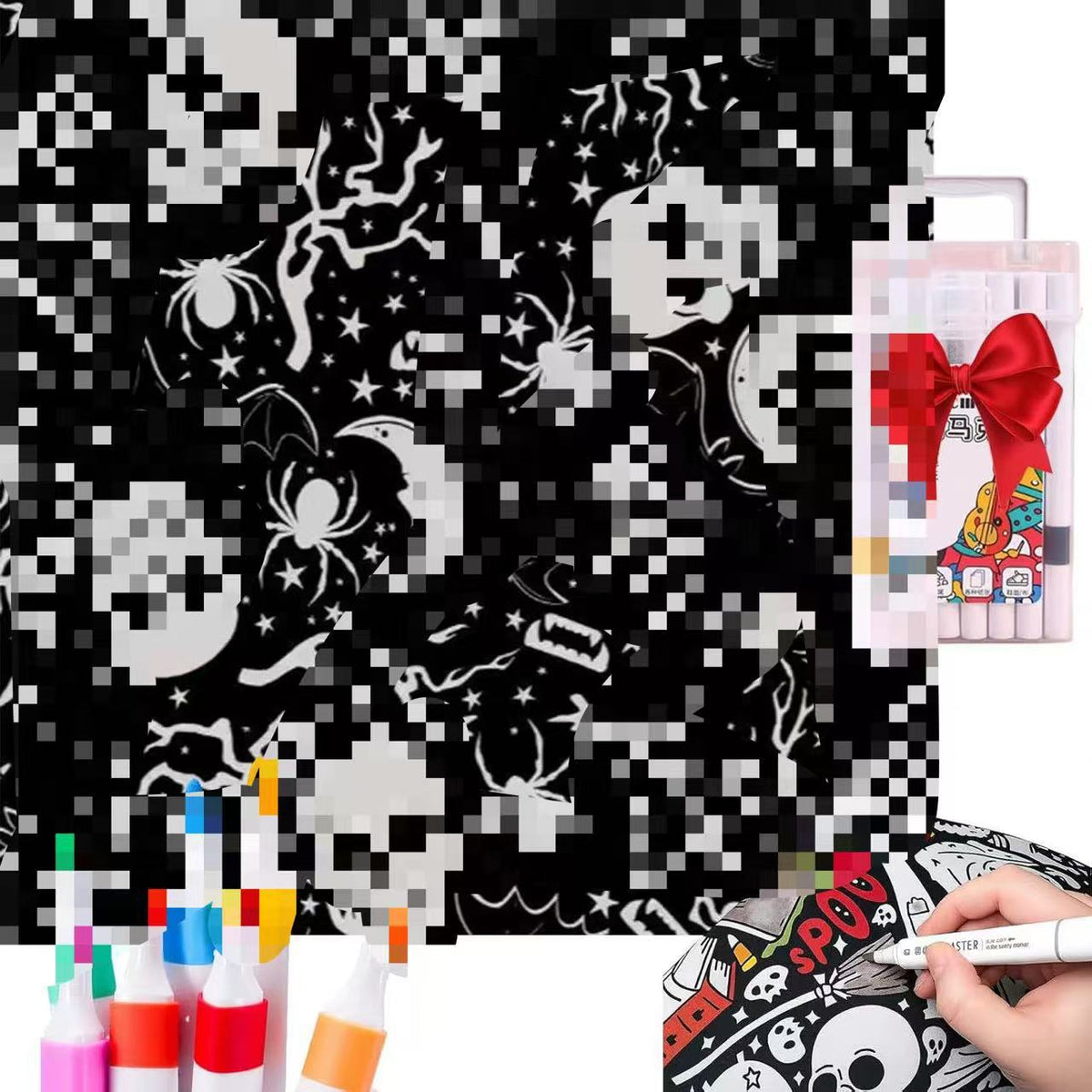 DIY Coloring Blanket