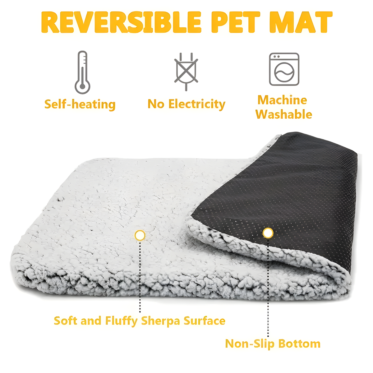 Self-Warming Pet Mat