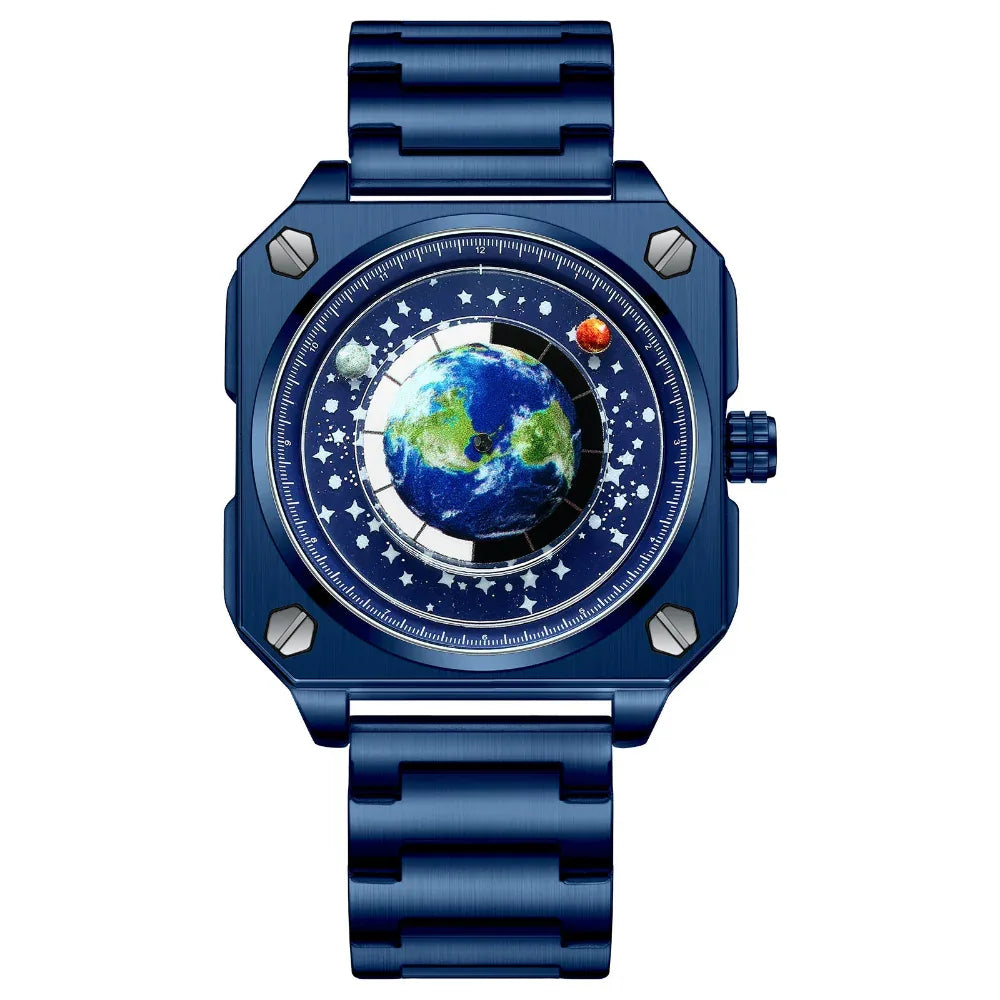 Men's Quartz Watch Creative Big Dial