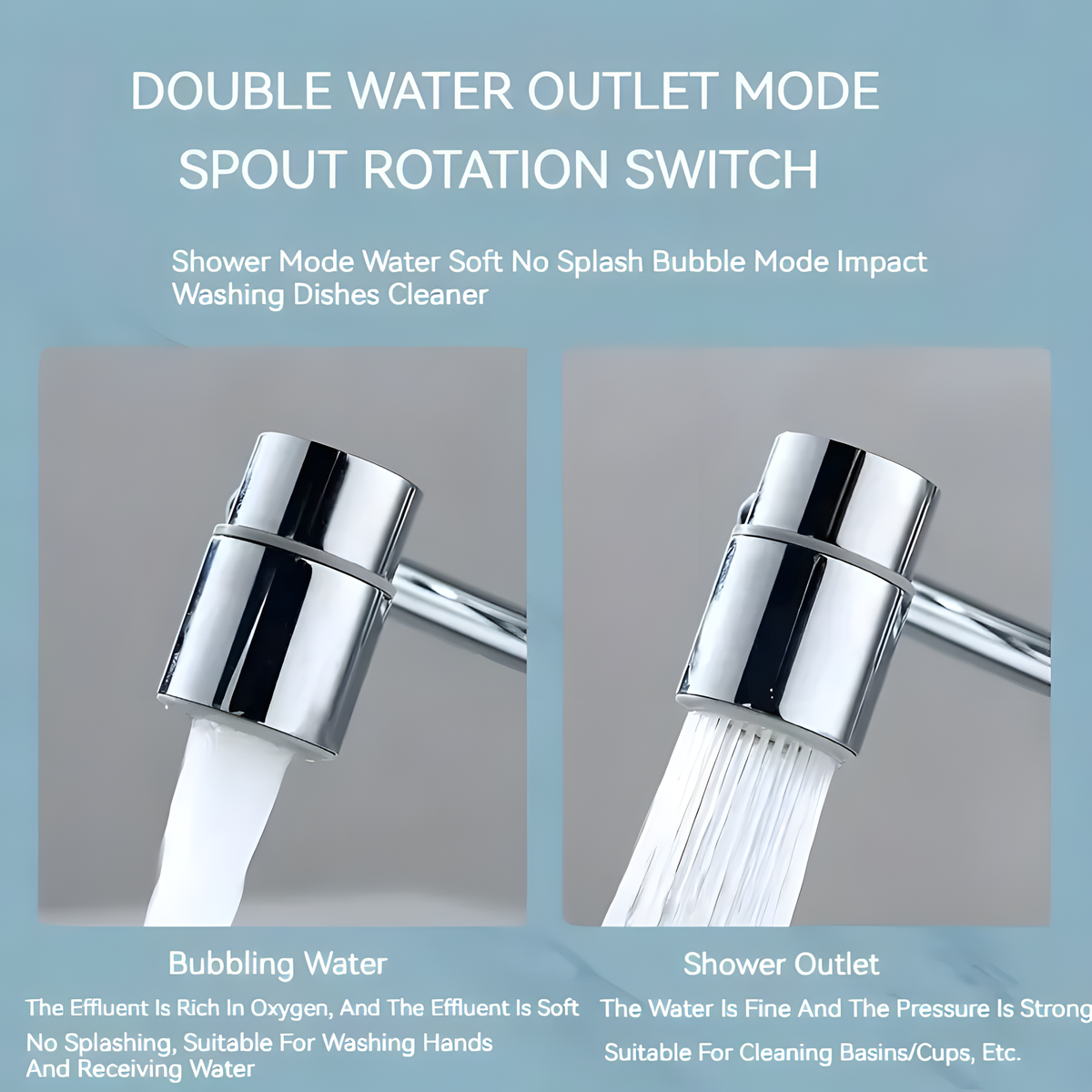Rotating Faucet Extender