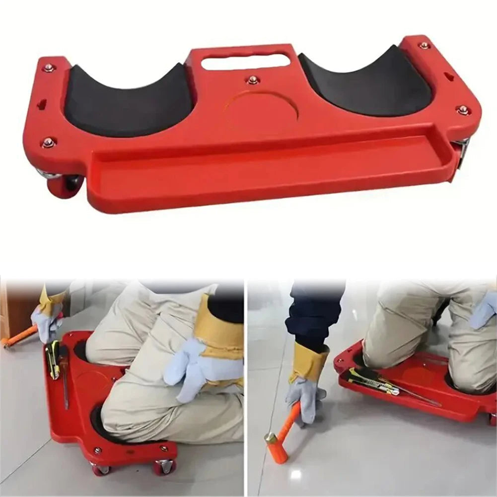 Rollbare Knieschoner mit Rädern