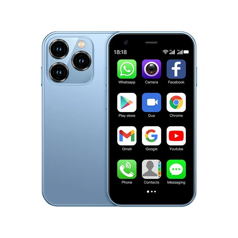 SOYES XS15 3G Smartphone Android 8.1 WiFi 2GB RAM 16GB ROM 3D Glass Slim HD Camera