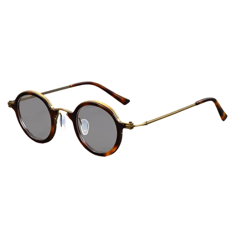 Pure Titanium Fashion Retro Trend Anti-Blue Light Glasses