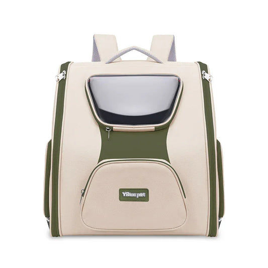 Pet Trolley Bag Panoramic Model Large Capacity Cat Dog Backpack