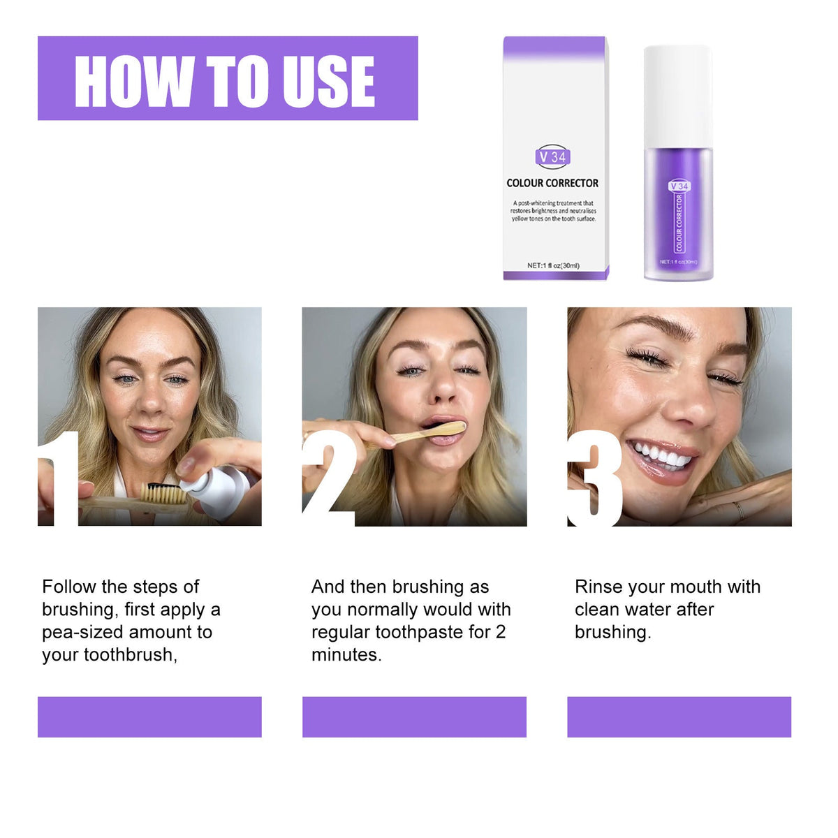 2x Whitening Zahnpasta