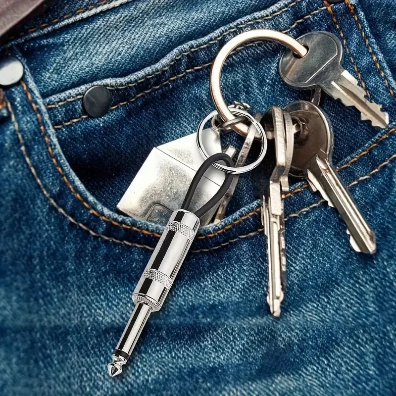 Wall Guitar Plug Mounted Key Holder