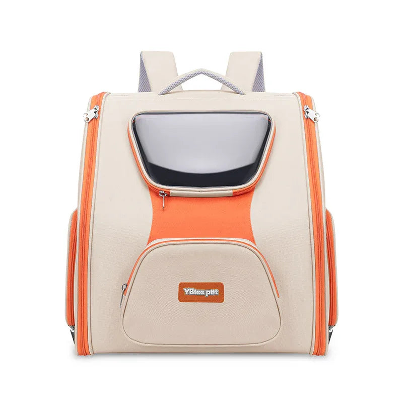 Pet Trolley Bag Panoramic Model Large Capacity Cat Dog Backpack