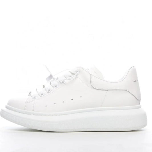 Multicolor Thick-Soled Leather Coated Elegant Gradient Shoes Men's And Women's Unisex Sneakers