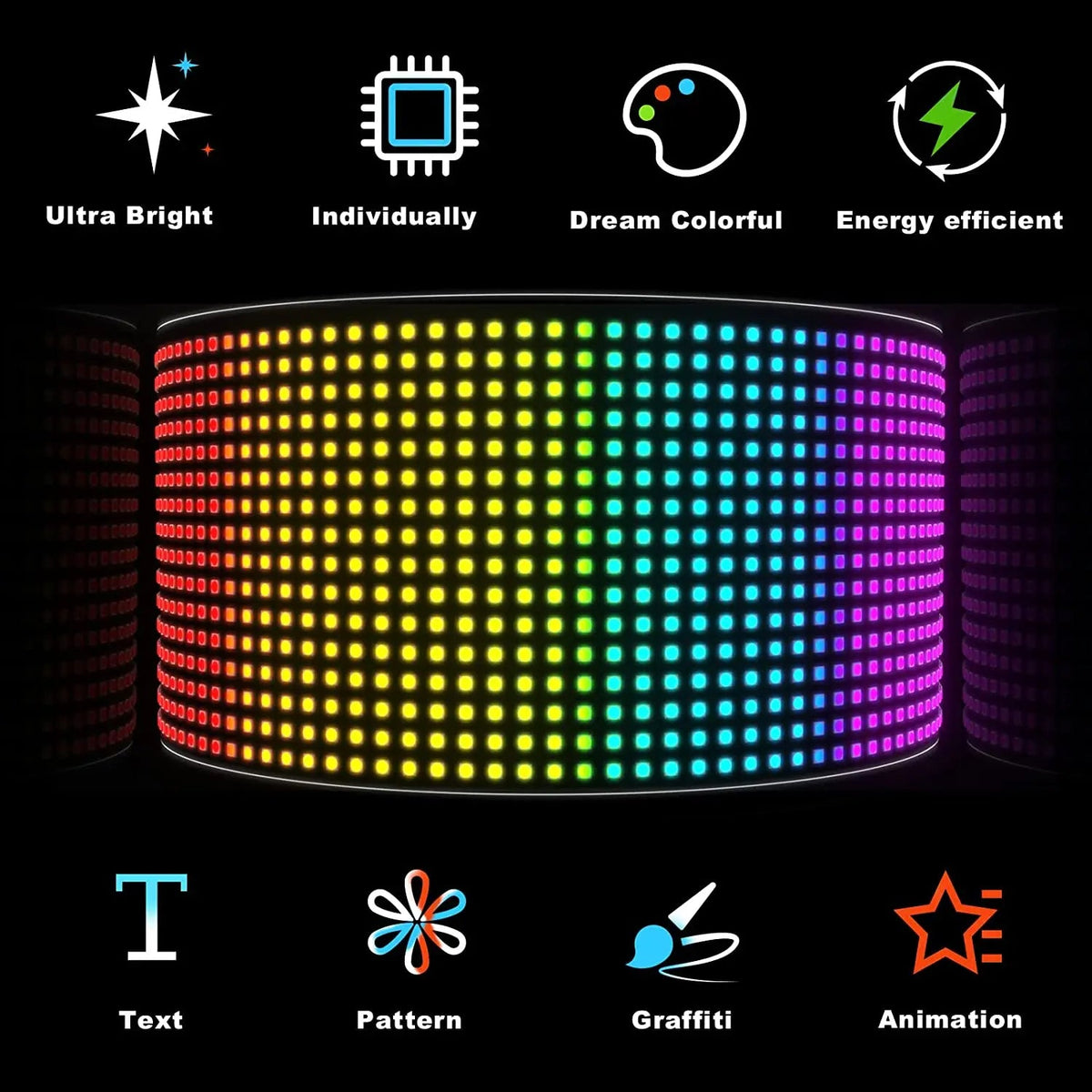 Flexibles Auto-LED-Panel