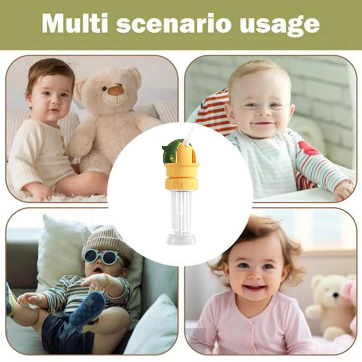 Toddler Bottle Straw Adapter