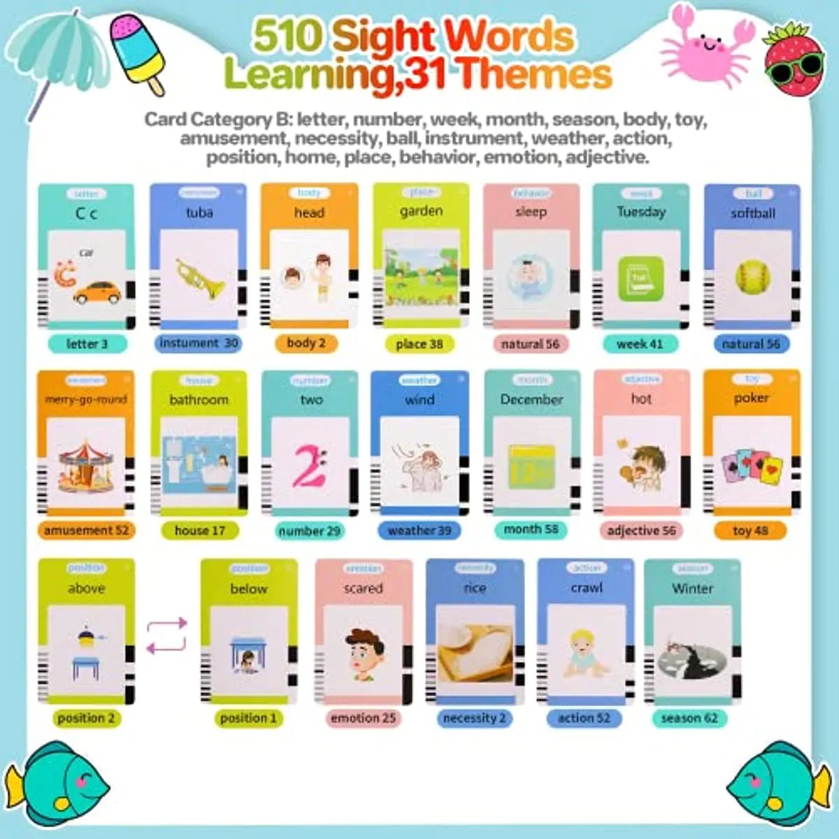 Talking Flash Cards for Kids