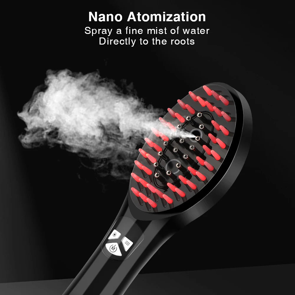 EMS Elektrischer Spray-Massagekamm