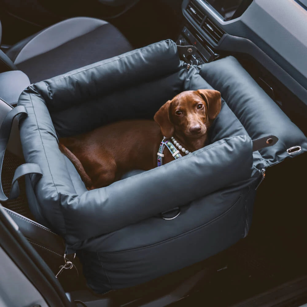 Hunde-Autositzbett mit Sicherheitsschnalle
