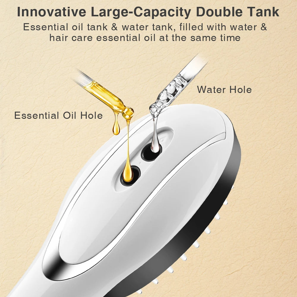 EMS Elektrischer Spray-Massagekamm