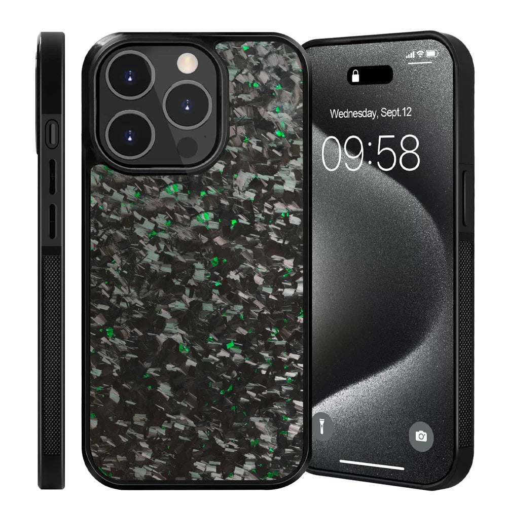 Geschmiedete Carbonfaser-TPU-Telefonhülle