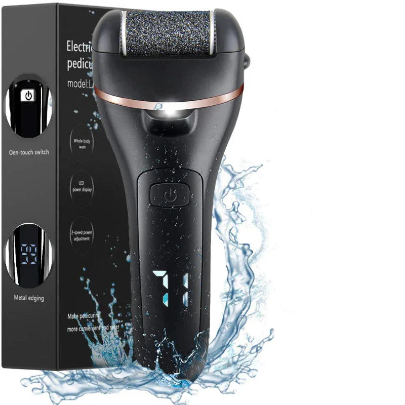 Electric Foot Scrubber Peeling Device For Removing And Exfoliating Dead Skin