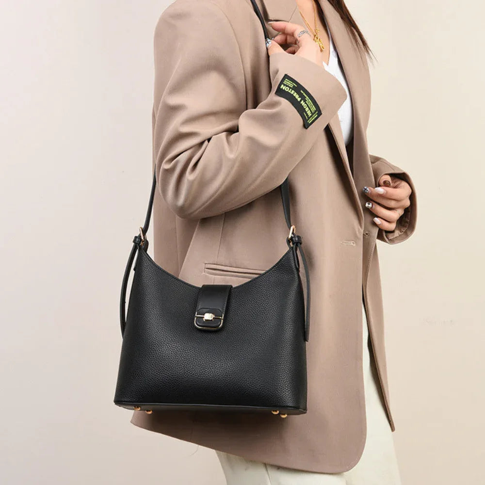 Women's All-Matching Stylish PU Leather Handbag