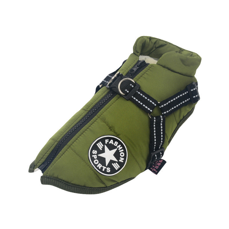Wasserdichte Hundegeschirrjacke