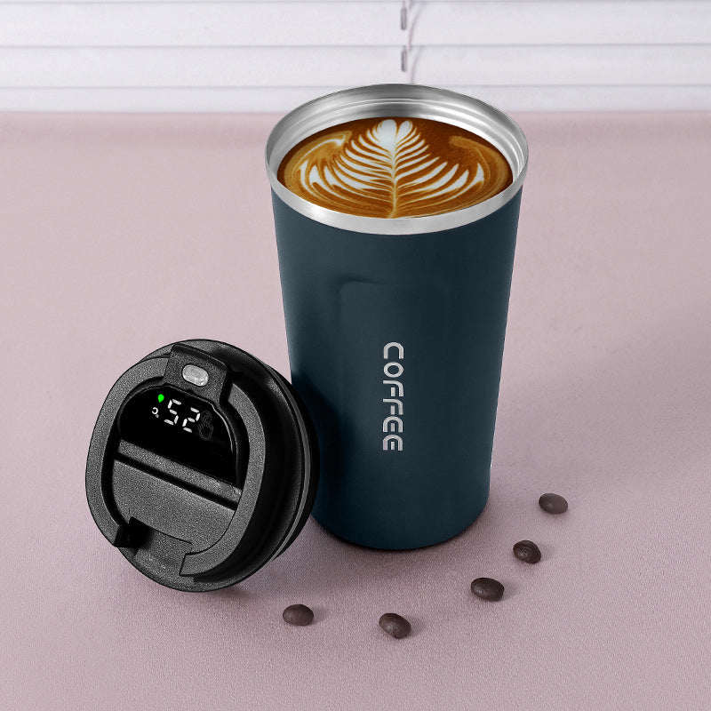 Thermos-Kaffeetasse mit Temperaturanzeige 510ml