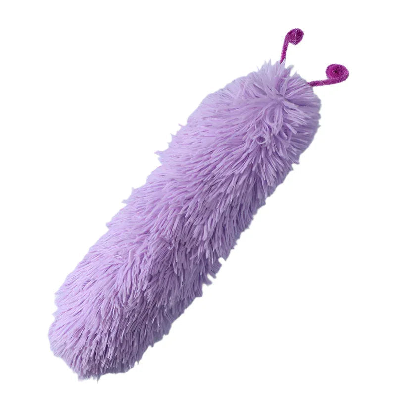 Fluffy Bite-Resistant Relieving Caterpillar Cat Toy