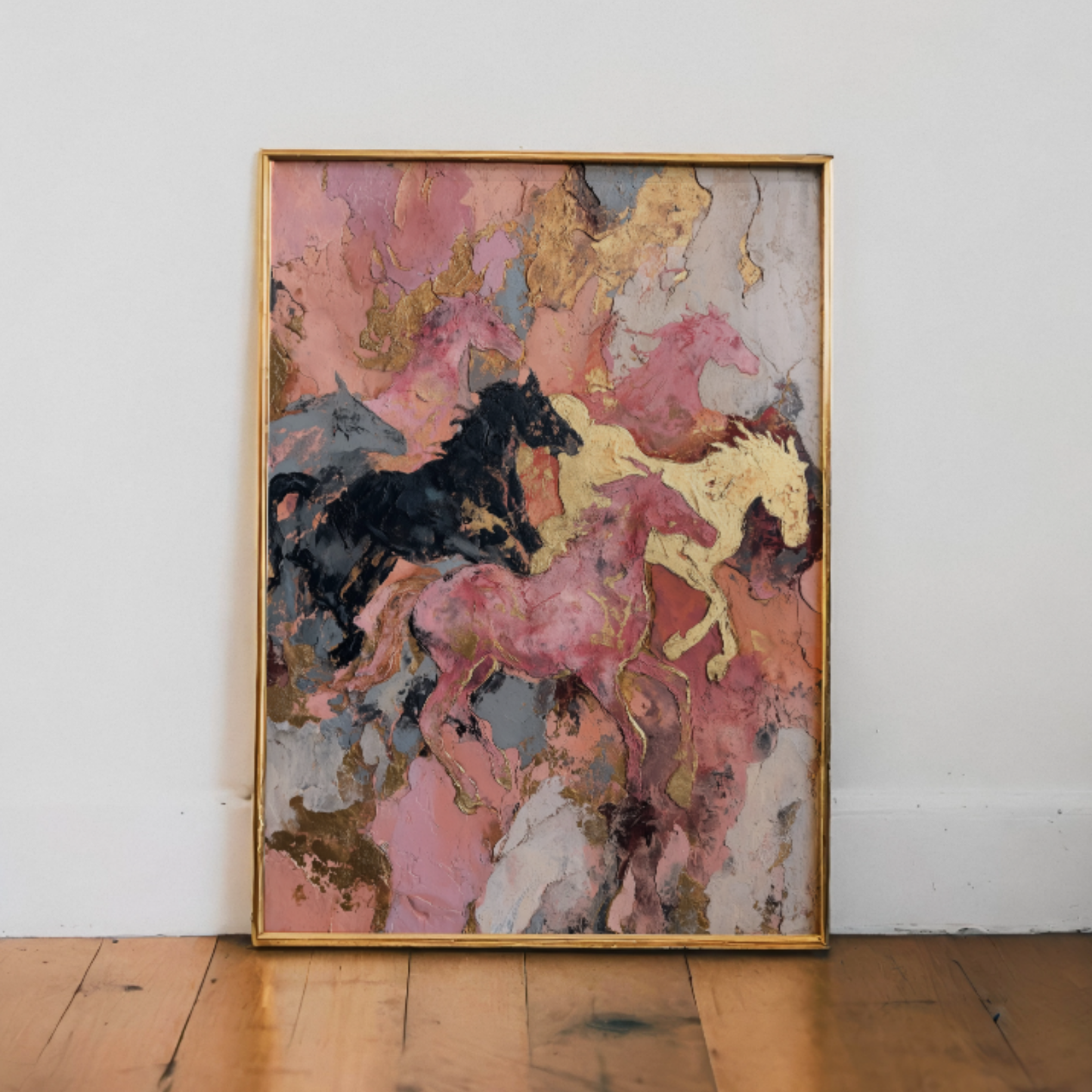 Blush & Gold – Gentle Force - Poster