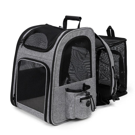 Extendable Foldable Portable Breathable Pet Dog Cat Backpack Bag