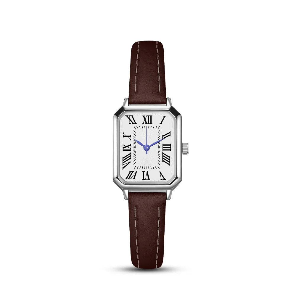 Square Thin Strap Women's Quartz Watch