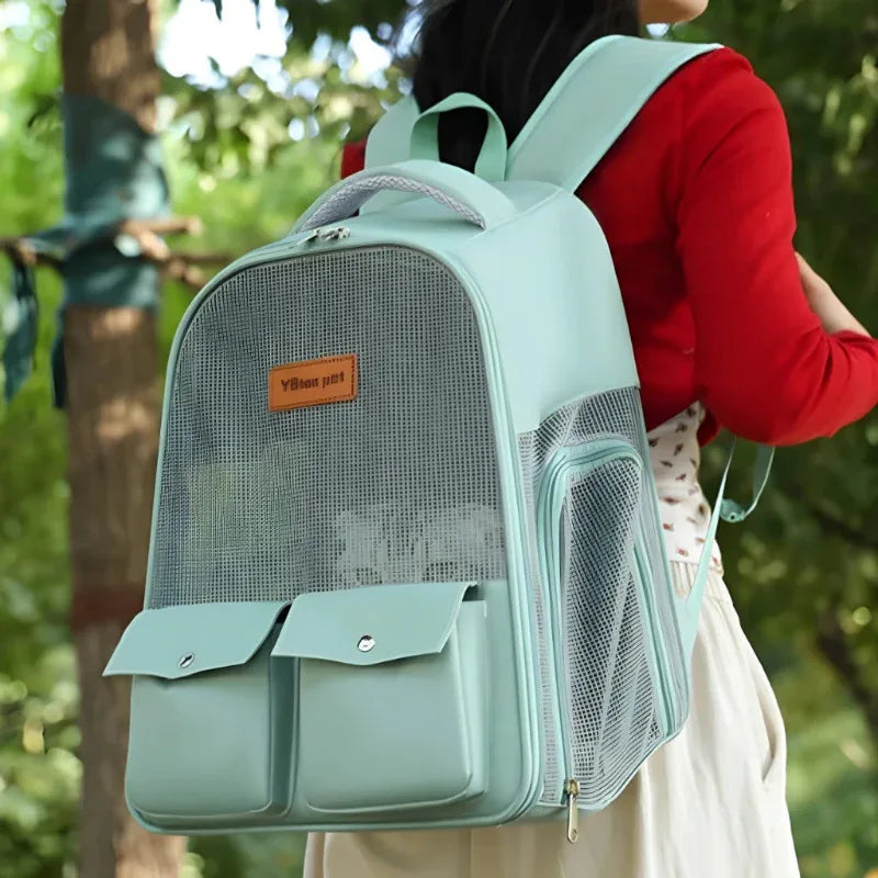Breathable Large Capacity Backpack Foldable Pet Bag